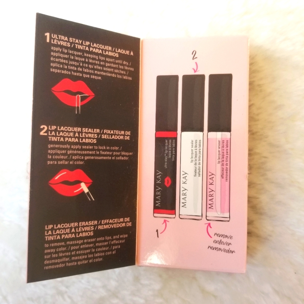 Mary Kay Ultra Stay Lip Lacquer Kit, Cherry